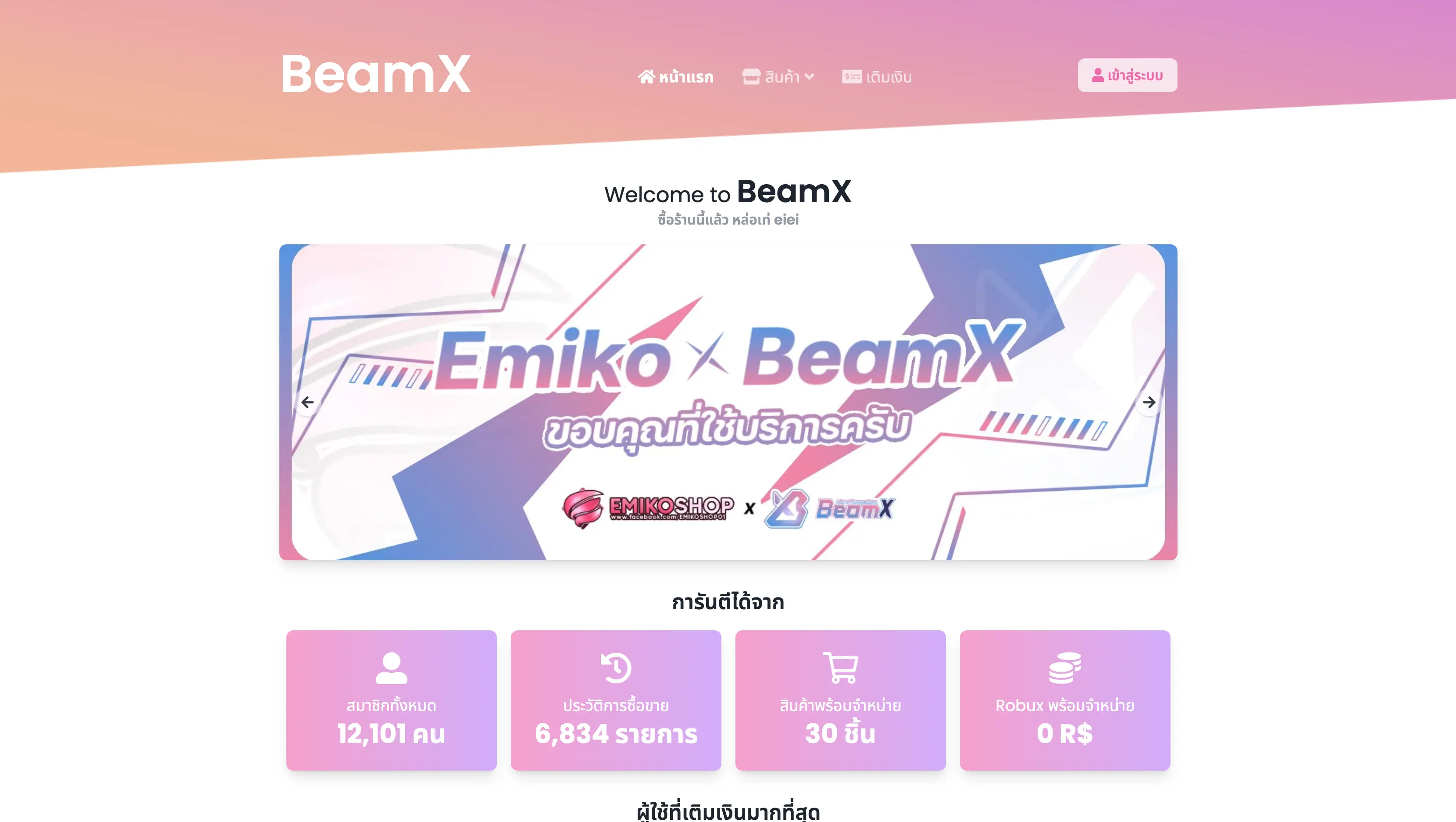 BeamX